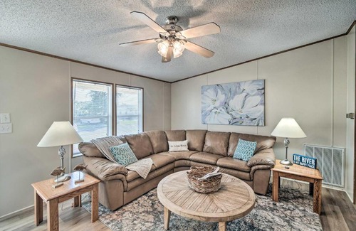 Welaka House | Sunny Waterfront Welaka Home with Private Dock!