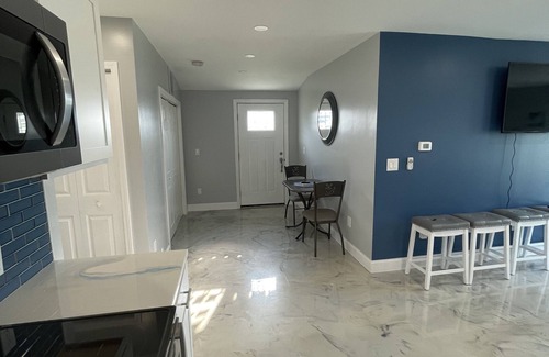 Sodus Point House | Sunrise Bay 2 - Trendy lakefront home w/sunrise view, boat dock & walk to beach