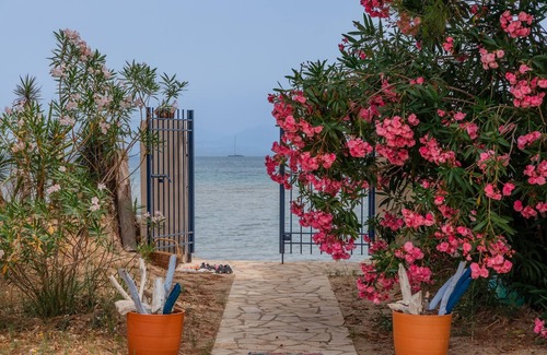 Molos Villa | SUNRISE BEACH - YOUR DREAM SEASIDE VILLA, DIRECT ACCESS ONTO QUIET SANDY BEACH