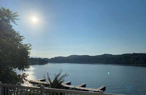 Johnson City Condo | Sunrise Deck and Boat Slip. Peace and Fun!