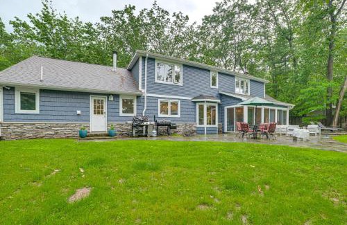 Indian River House | Sunroom, Dining Pavilion and More Gem on Burt Lake!