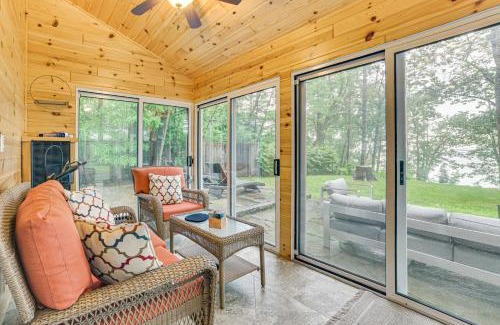 Indian River House | Sunroom, Dining Pavilion and More Gem on Burt Lake!