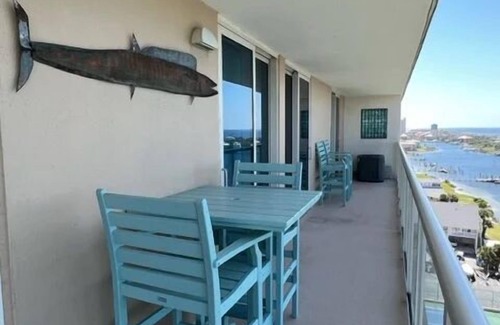 Villa Sabine Condo | Sunset Bay Views! 3BR Condo with Pool, Dock and Beach Access