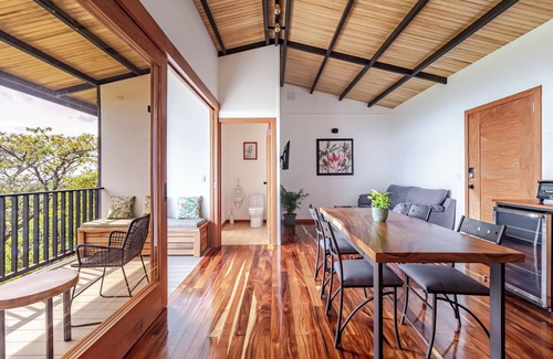 La Lindora Cabin | Sunset & Gulf View Casita with Hot Tub