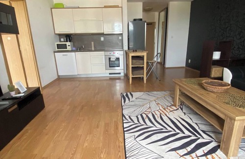 Nove Mesto Apartment | Sunset view, near the airport & private parking