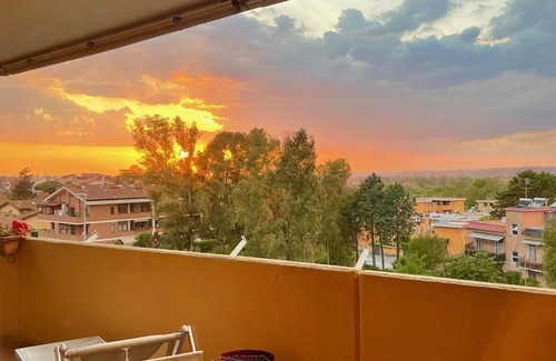 Zona XXXIII Acilia Sud Apartment | SunsetApart Garden of Rome Apartment in green neighborhood