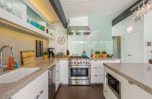 Racquet Club Estates House | Super Cool Mid-Century withYard/Cabana,Salt Water Pool, Outdoor Kitchen.Spa