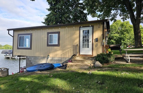 Faribault Cabin | Super spacious cabin. Simple layout and great views overlooking the lake!