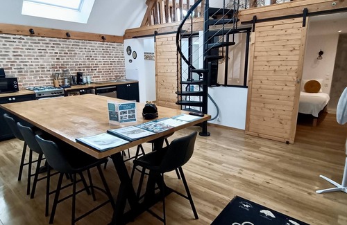 Talmas Cottage | Superb Loft in a stable 5 people, 15 min Amiens