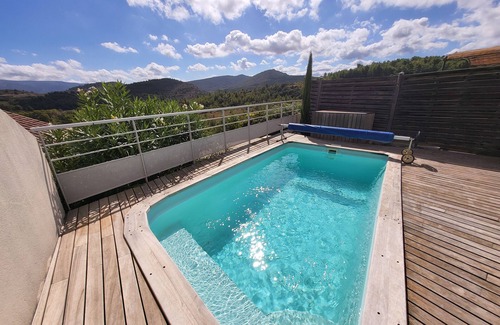 Durban-Corbieres House | Superb villa for 4 with secluded terrace, private pool and magnificent views.