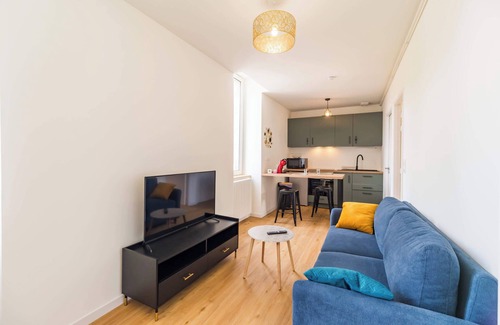 Guingamp Apartment | Superbe T2 cosy & central a Guingamp