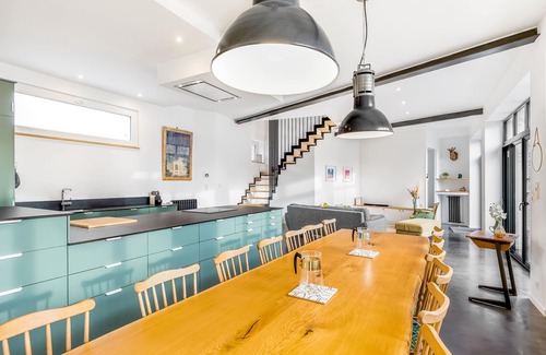 Saint-Pair-sur-Mer Villa | Superbe Villa Familiale Plage 300 m Arcade + Babyfoot Familial et Cosy