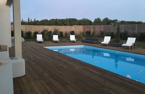 Clemenciat Villa | Superbly equipped single-storey villa with heated, secure swimming pool and no neighbors.