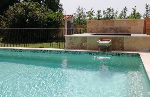 Villelaure House | Sur 7HA Cottage Confort+ full clim Piscine chauffée Spa Boulodromensport Fitness