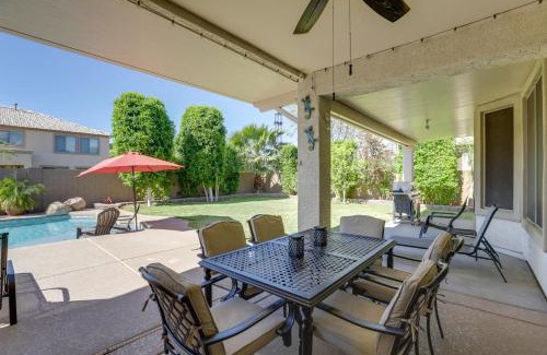 Greer Ranch House | Surprise Home with Heated Pool and Deck