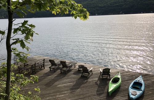 Town of Sempronius Cabin | Surprisingly spacious Historic Railcar on Beautiful Skaneateles Lake