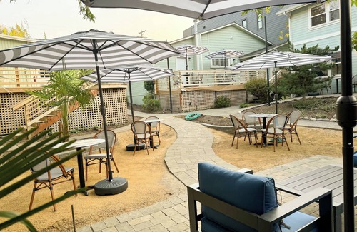 Historic Railroad District House | Swank Boutique Suites | King with Soaking Tub
