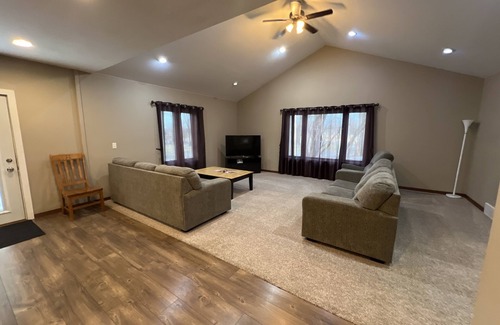 Luverne House | Sweet Retreat Main Floor 2 bedroom, 1 bathroom, Kitchen,Dining Room,Living Room+