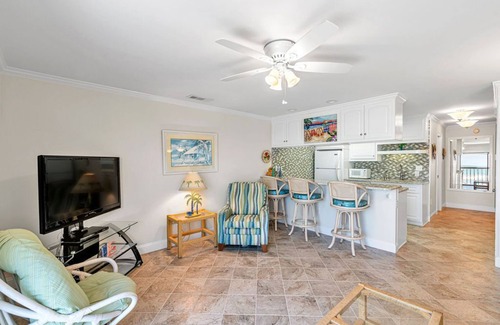 Emerald Isle Condo | "SweetWater" ~ 1302 Queens Court ~ 1Bd/1Ba Top Floor Oceanfront Condo ~ Elevator