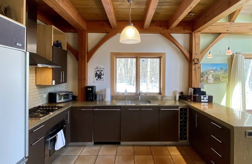 Peru House | Swiss Chalet Style Timber frame Home In Berkshires With All Modern Conveniences