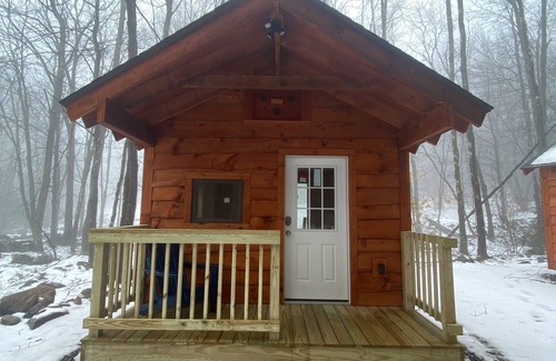 Sand Lake Cabin | Taborton HarvestnBoulder PinesnCabin in the woods