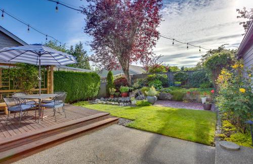 Northeast Tacoma House | Tacoma Home with Garden and Pond about 3 Mi to Beach!