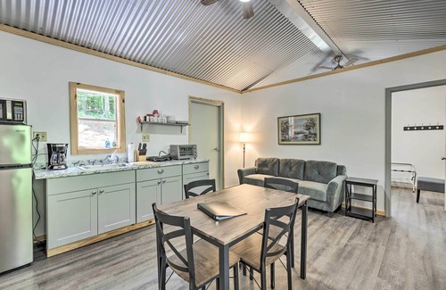 East Tallassee Cabin | Tallassee Cabin w/Forest Views Near Creek!