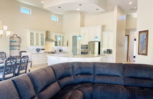 Mesquite House | Tee Time Terrace Mesquite Vacation Rental with Private Hot Tub and $510 in free daily activities!