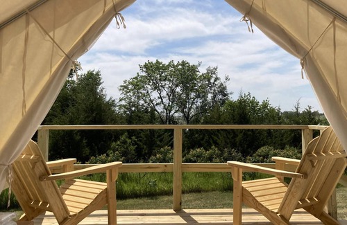 Loup City RV Rental | Tentrr State Park Site - Nebraska Sherman SRA Middle Ridge Lakeview H Single