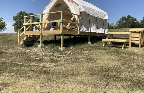 Loup City RV Rental | Tentrr State Park Site - Nebraska Sherman SRA Middle Ridge Lakeview H Single