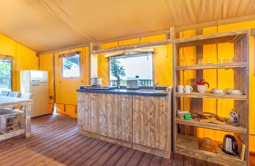 Palazzolo dello Stella Apartment | Tenuta Regina Glamping Luxury Lodge für 5 Personen