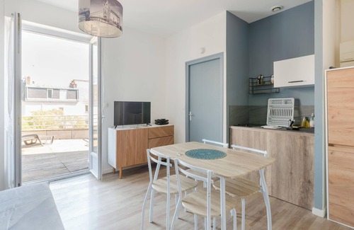 Saint-Nazaire Apartment | TERRASSE DU MAINE - Centre ville - Wifi