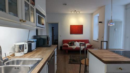 Wasserburg am Inn Apartment | Terrassenwohnung in historischem Brauereigebäude mit Blick ins Grüne