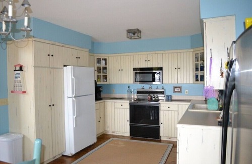 East Jordan House | Terrific Family Getaway on Lake Charleviox with Stunning Views