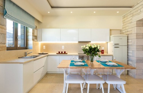 Mylopotamos Villa | Thalmargia Villa I, Ground floor Villa, Ideal for Children & BBQ facilities.