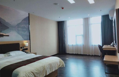 Kaiping Hotel | Thank Inn Chain Hotel Jiangmen Kaiping Shuikou Passenger Transport Station