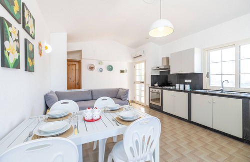 Piana Calzata Apartment | The 2 terraces. 8 Places, 3 Rooms.