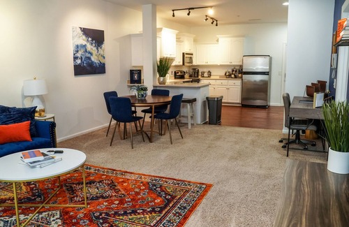 Goldsboro Apartment | The Alexander Craige Blue Loft
