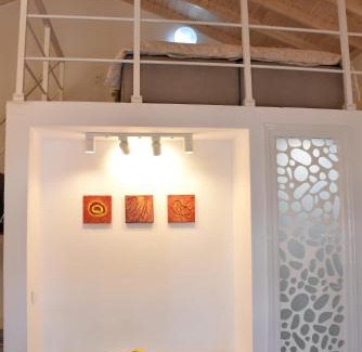 Samothrace Apartment | The art studio