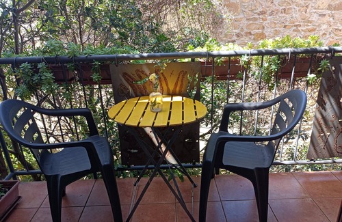 Scarlino Apartment | The Atelier. Artist's apartment sea view with plant and sculpture garden