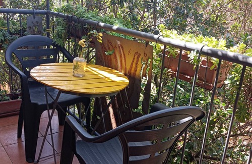 Scarlino Apartment | The Atelier. Artist's apartment sea view with plant and sculpture garden