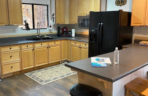 Kachina Village Cabin | The Bear's Den of Flagstaff + Private Hot Tub
