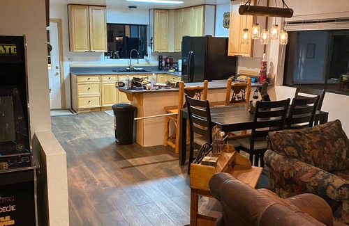 Kachina Village Cabin | The Bear's Den of Flagstaff + Private Hot Tub