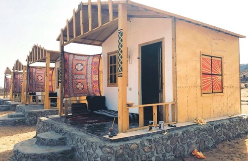 Sinai Peninsula House | The Bedouin life with Eid Ali Nuweiba, Egypt Camping first line sea view wifi AC