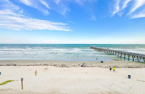 North Myrtle Beach House | The Blue Pearl Oceanfront Modern at Sea Cabin w Pool