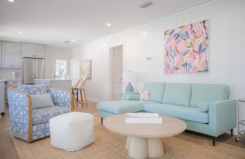Saint Simons Island Condo | The Bungalows at St. Simons Park #634 - Stylish 2 Bedroom Beach Retreat Just Steps to Everything