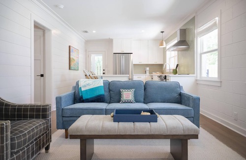 Saint Simons Island Condo | The Bungalows at St. Simons Park #636 - Stylish 2 Bedroom Beach Retreat Just Steps to Everything