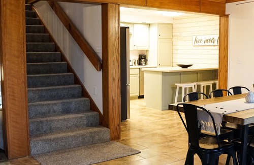 Macomb House | The Bunkhouse- fire pit, waterfall, games, private retreat for the family!