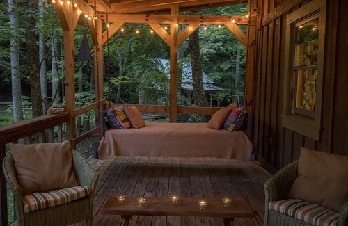 Saluda House | The Cabin at Little Moon Falls - Saluda, NC