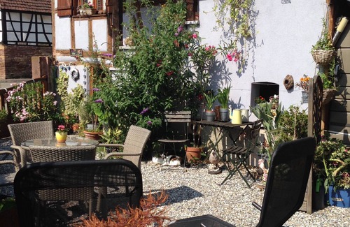 Ergersheim House | The COLIBRI-GITE, half-timbered Alsatian house